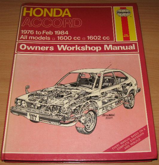Honda Accord 1976-1984