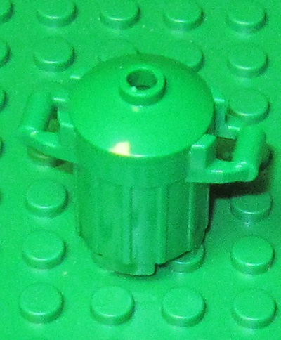 0190 Lego Skraldespand 2 * 2