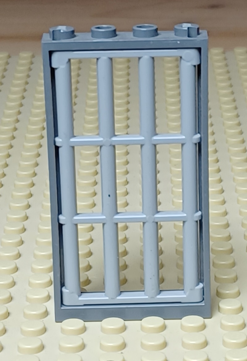 0130 Lego Facade vindue 1 * 4 * 8