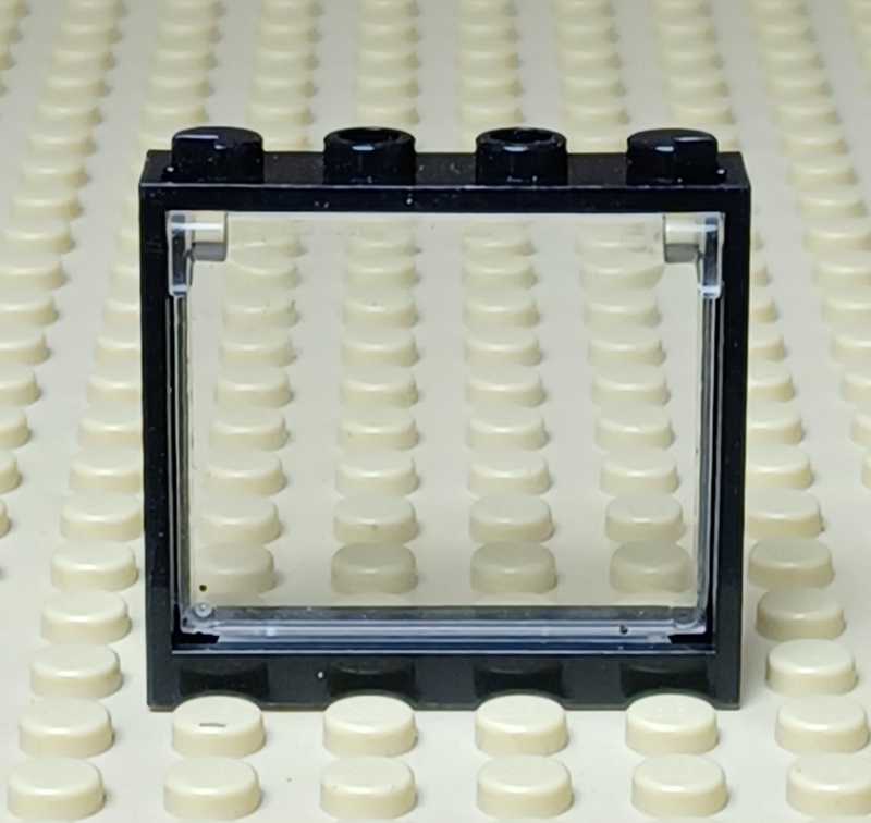 0190 Lego Vippevindue 1 * 4 * 4